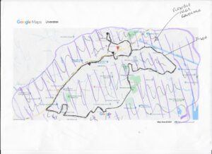 X70 and X70F route map